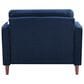 Lifestyle Solutions Langford Accent Chair in Navy Blue, , large