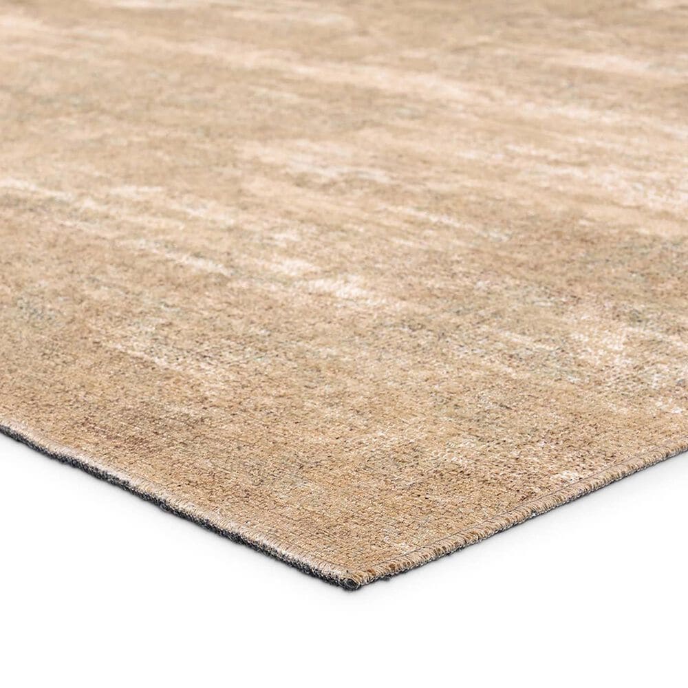 Jaipur Edage Leshni 2&#39;6&quot; x 8&#39; Caribou, Spray Green, Pale Khaki and Fog Runner, , large