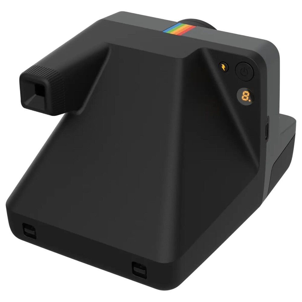 Polaroid Now Generation 3 Instant Camera with Color Film Bundle (8 Photos) in Black, , large