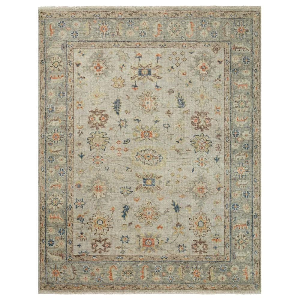 Loloi Helena 7"9" x 9"9" Stone and Multicolor Area Rug, , large