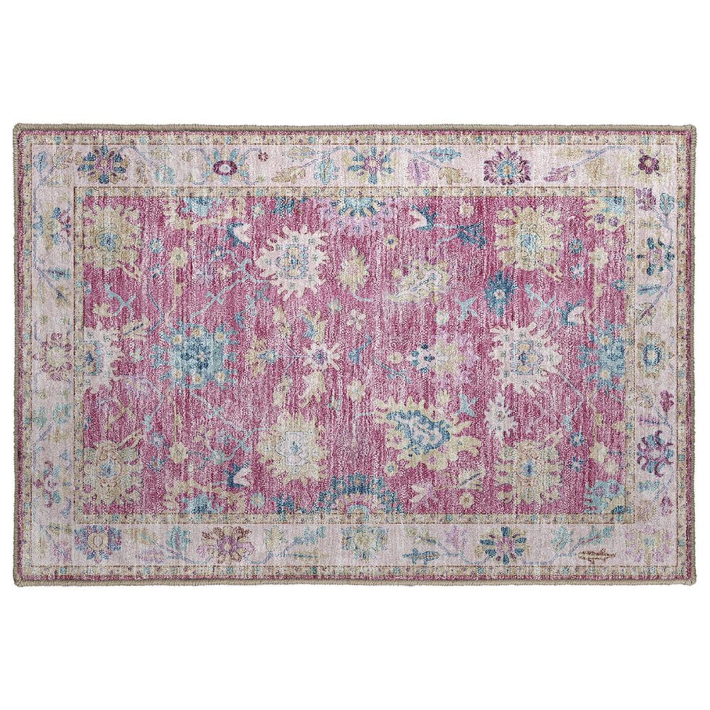 Dalyn Rug Company Hatay HY7 20"x30" Pink Area Rug, , large