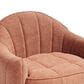 Jennifer Taylor Home Louie 30.5" Modern Dog Sofa Bed with Bone Pillow in Spice Orange, , large