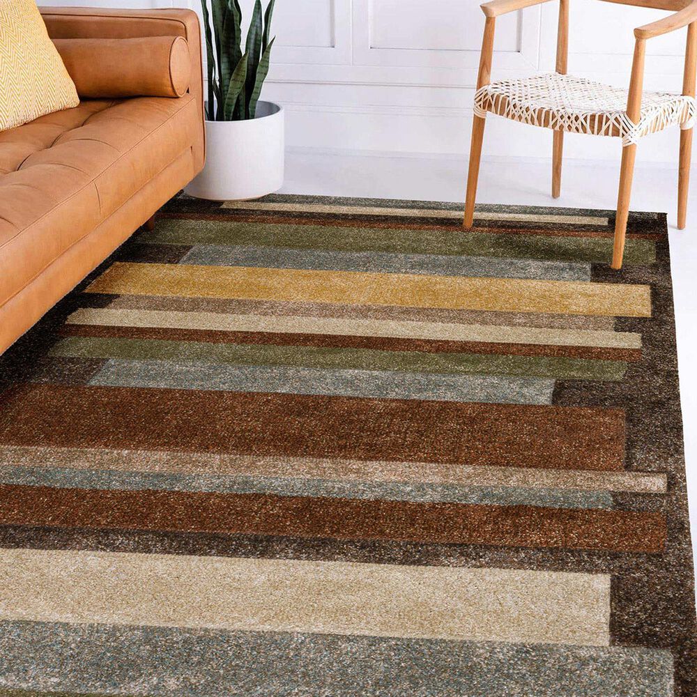 Dalyn Rug Company Carmona CO2 3&#39;1&quot; x 5&#39; Fudge Area Rug, , large