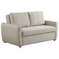 Lifestyle Solutions Galloway Convertible Loveseat in Beige, , large