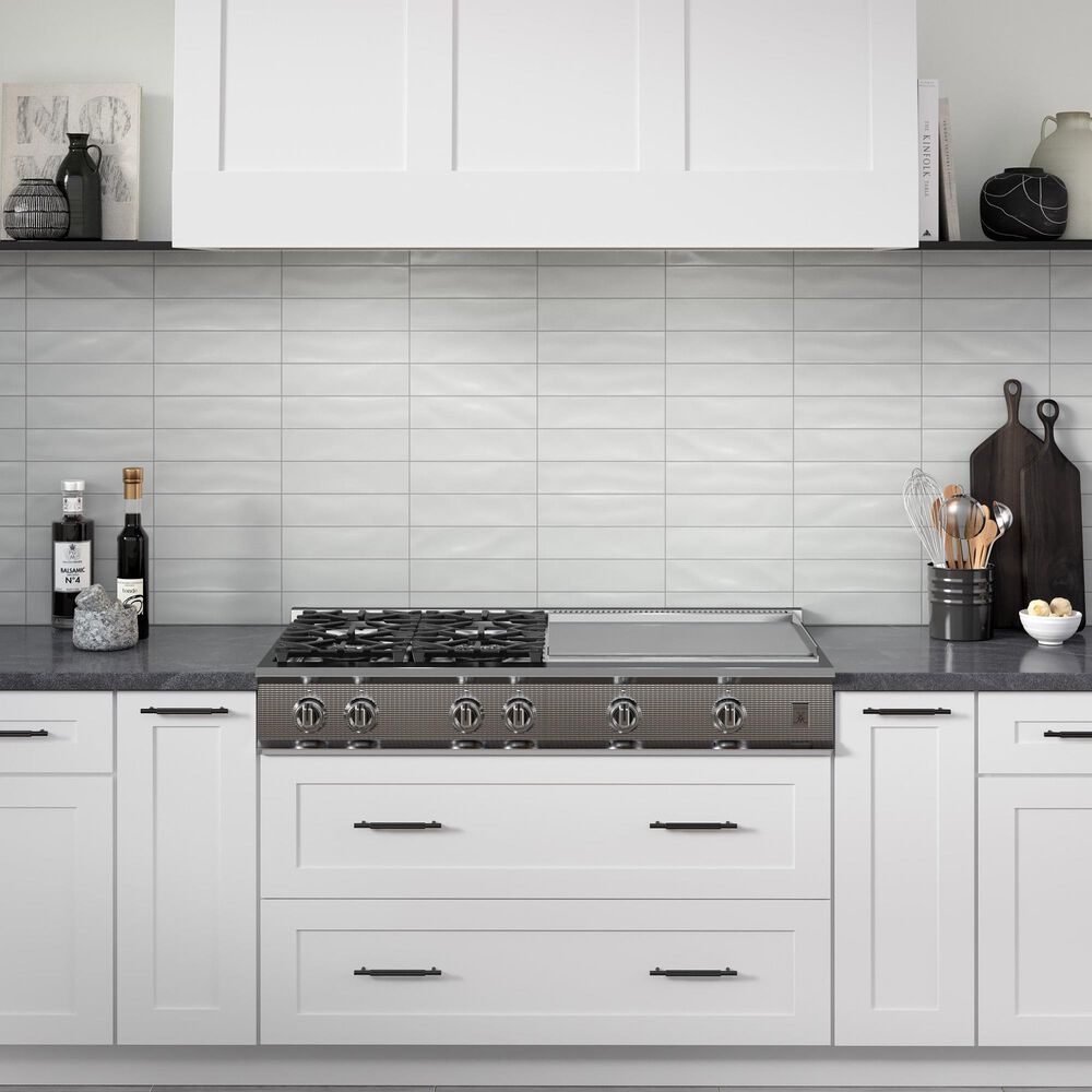 Emser Craft II Gray 3&quot; x 12&quot; Matte Ceramic Tile, , large