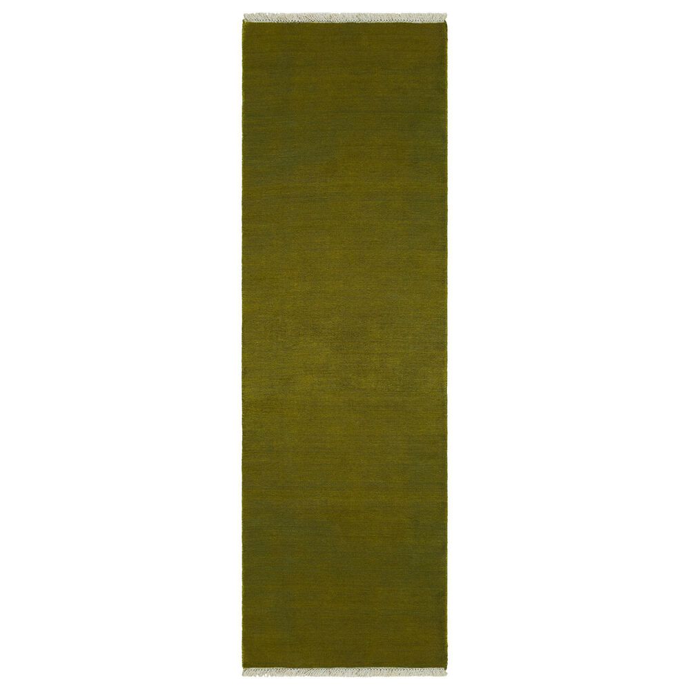 Surya Evergreen Olive 3" x 10" Runner, , large