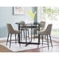 Steve Silver Owen 48" Counter Height Table in Carmel/Silver, , large