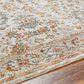Surya Mona Lisa 10" x 14" Light Sage, Tan, Mustard, Brick Red, Dark Blue and Burgundy Area Rug, , large