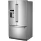 Maytag 26.8 Cu. Ft.  36" Wide French Door Refrigerator in Fingerprint Resistant Stainless Steel, , large