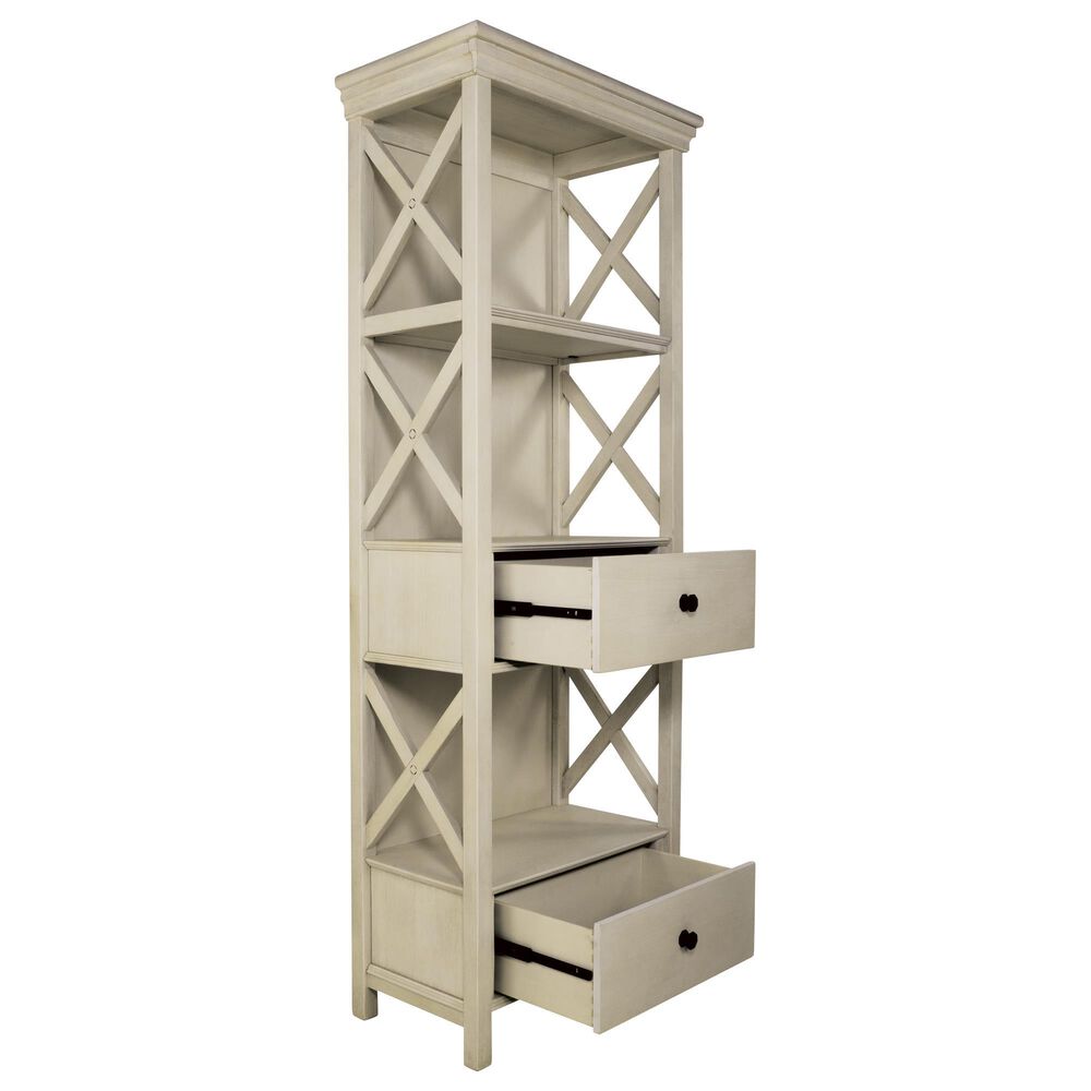 Ashley Bolanburg 3-Shelf Display Cabinet in Antique White, , large