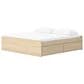 Ashley Onita King Platform Bed with 2 Side Storage in Natural, , large