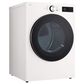 LG 7.4 Cu. Ft. Smart Front Load Gas Dryer with TurboSteam in Alphine White, , large