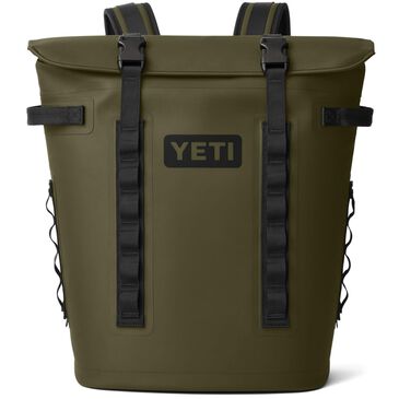 YETI Hopper M20 Backpack Soft Cooler in Olive and Black, , large
