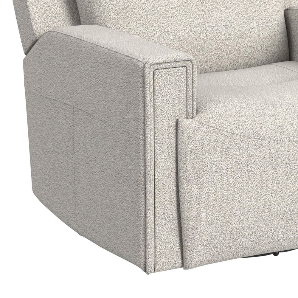 Eastern Shore Sierra Triple Power Nursery Glider in Linen, , large