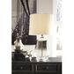Ashley Jaslyn Glass Table Lamp In Silver, , large