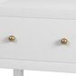 Butler Specialty Company Nora 1-Drawer 21" Nightstand in Textured White, , large