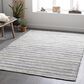Surya Bali 8" x 10" Demi, Black and Beige Area Rug, , large