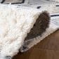 Safavieh Natura NAT678A 8" x 10" Ivory and Blue Area Rug, , large