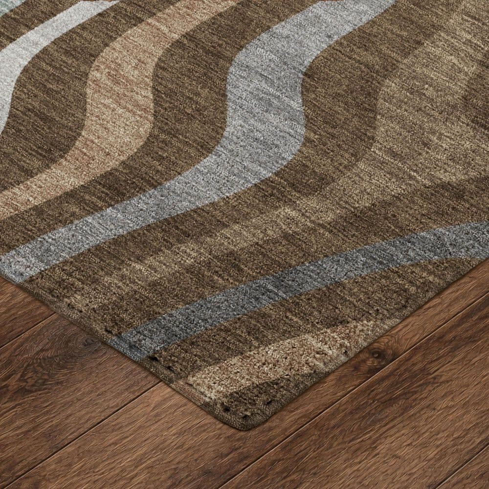 Dalyn Rug Company Kenner KN4 Chocolate 5' x 7'6" Area Rug, , large