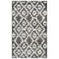 Safavieh Adirondack ADR118R-3 3" x 5" Charcoal/Ivory Area Rug, , large