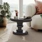 Furniture of America Rene Glossy End Table in Dark Gray, , large