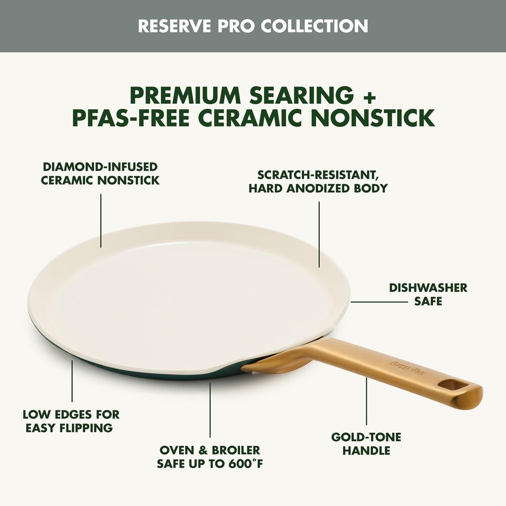 Green Pan Reserve Pro Crepe Pan in Spruce, , large