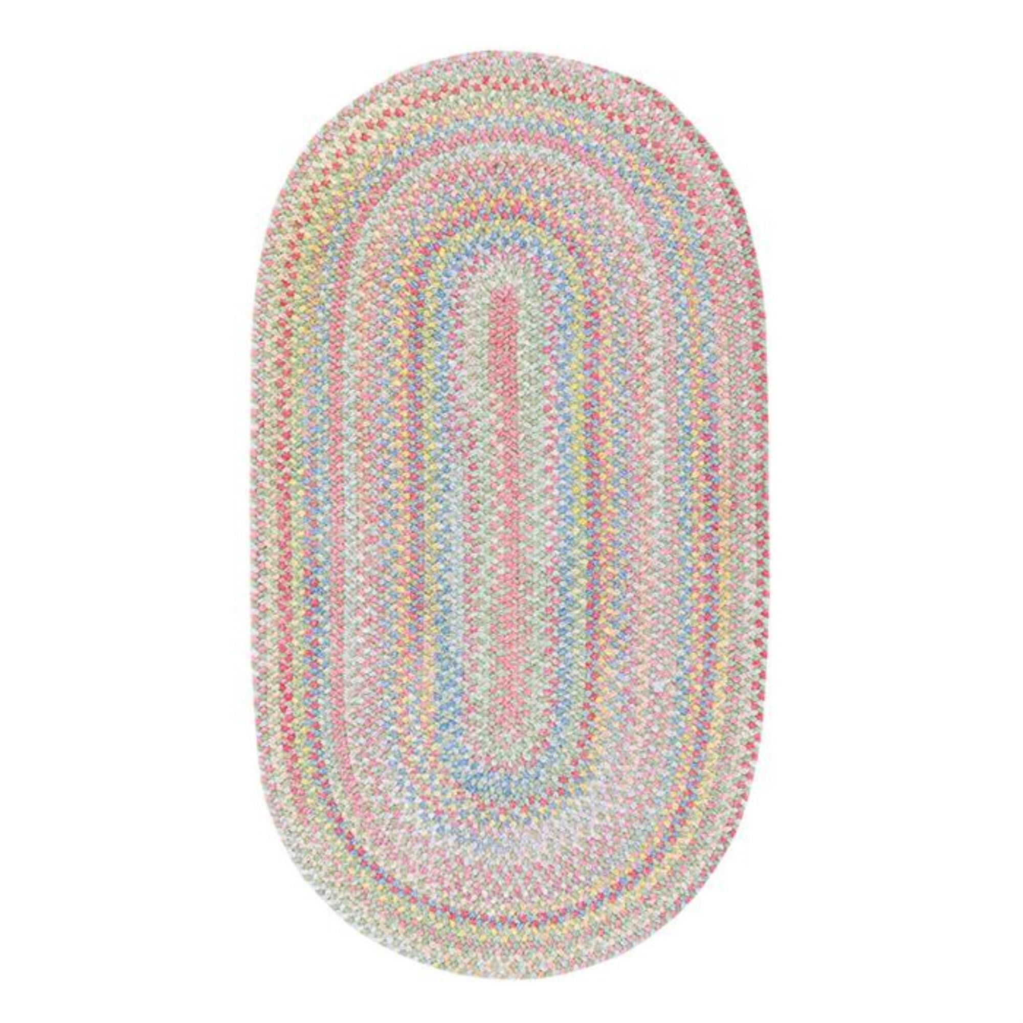 Capel Cutting Garden Rugs 0450 240 4 x 6 Grass Oval Kids Rug