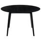 Blue River Arcadia and Juno 5-Piece 48" Dining Set with Charcoal Cushion in Black, , large