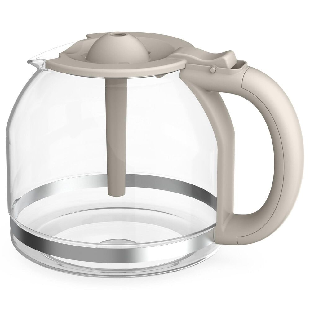 Bella 12-Cup Programmable Coffee Maker in Oatmilk, , large