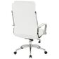 OSP Home FL Series High Back Executive Chair in White, , large