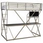 Parkerville Furniture Line Twin Z-Loft Bed in Pewter, , large