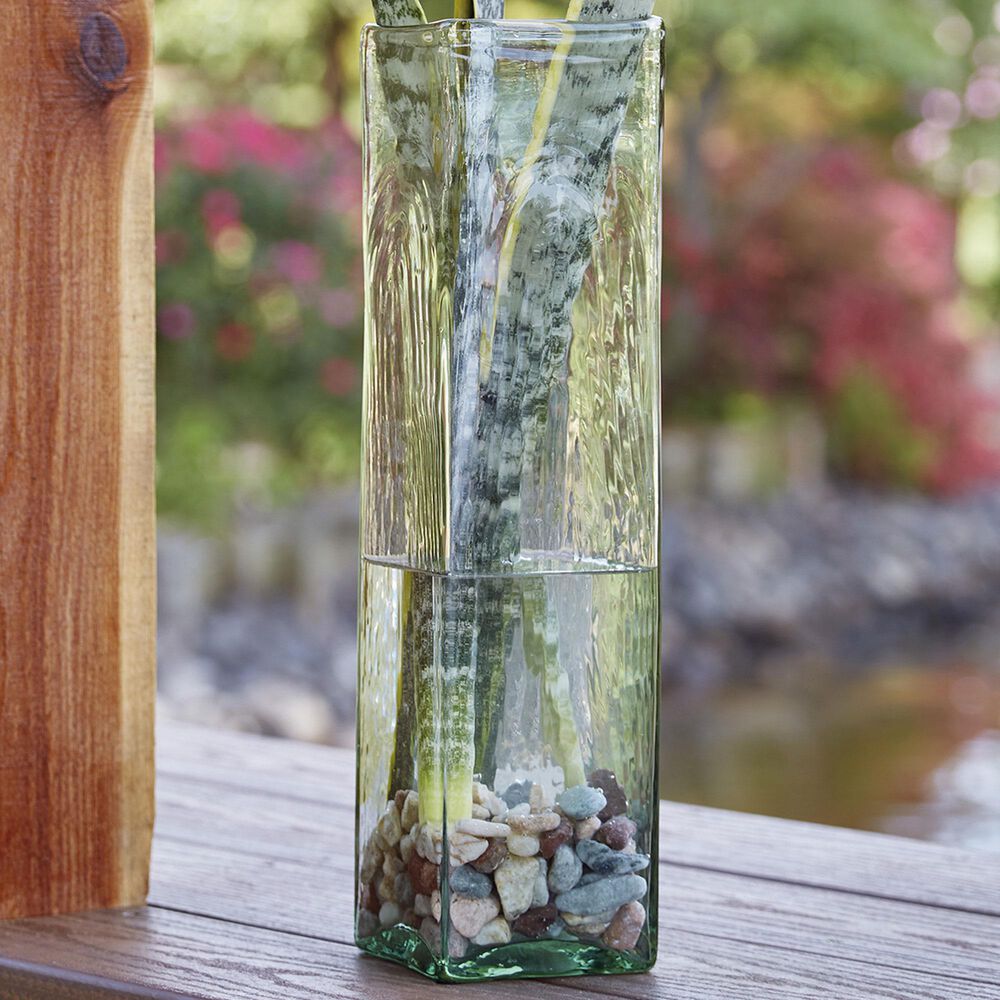 Ashley Taylow 15&quot; Vase in Green, , large