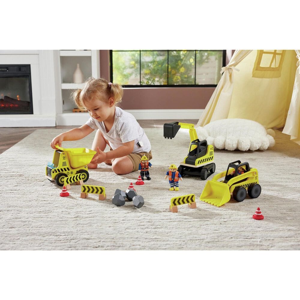Hape Toys Dig&#39;N Dump Excavator in Multicolor, , large