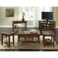 A-America Westlake Chairside Table in Cherry Brown, , large