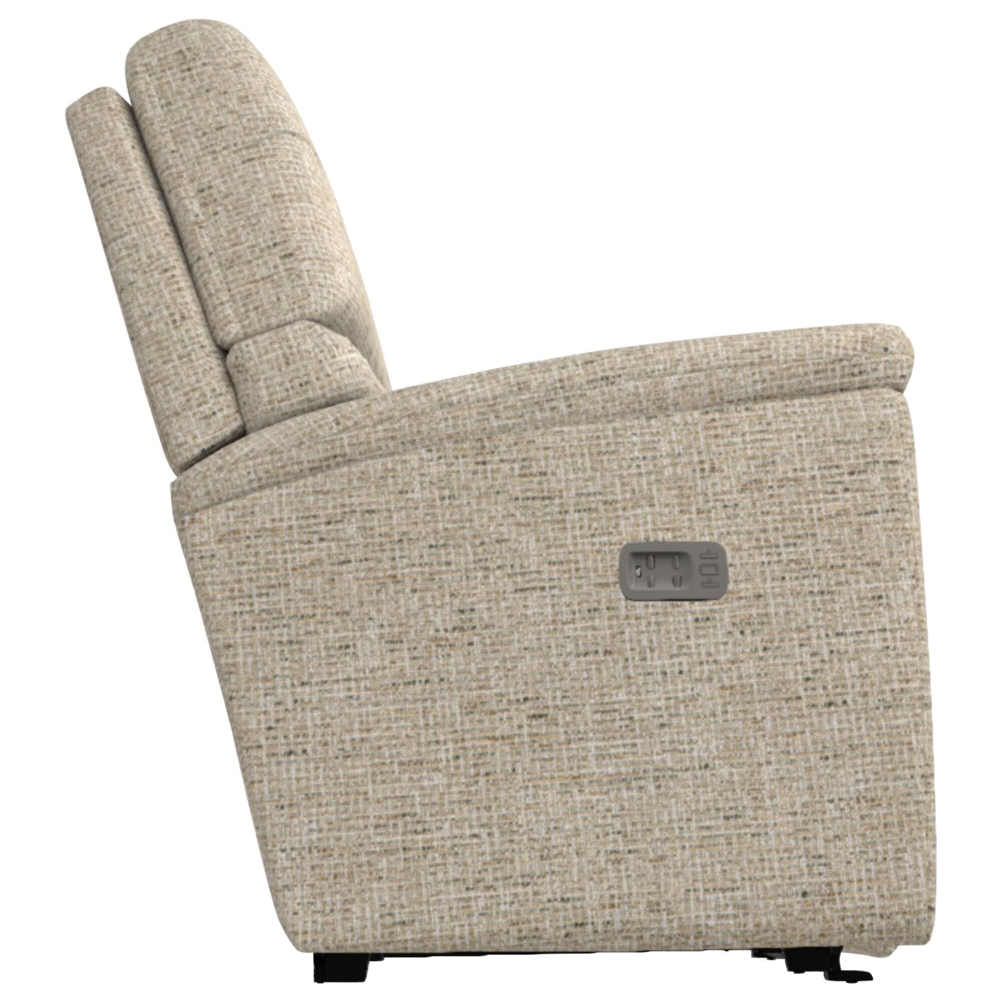 La-Z-Boy Ava Power Recliner with Headrest and Lumbar in Hickory