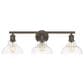Golden Lighting Carver 3-Light Bath Vanity in Rubbed Bronze, , large