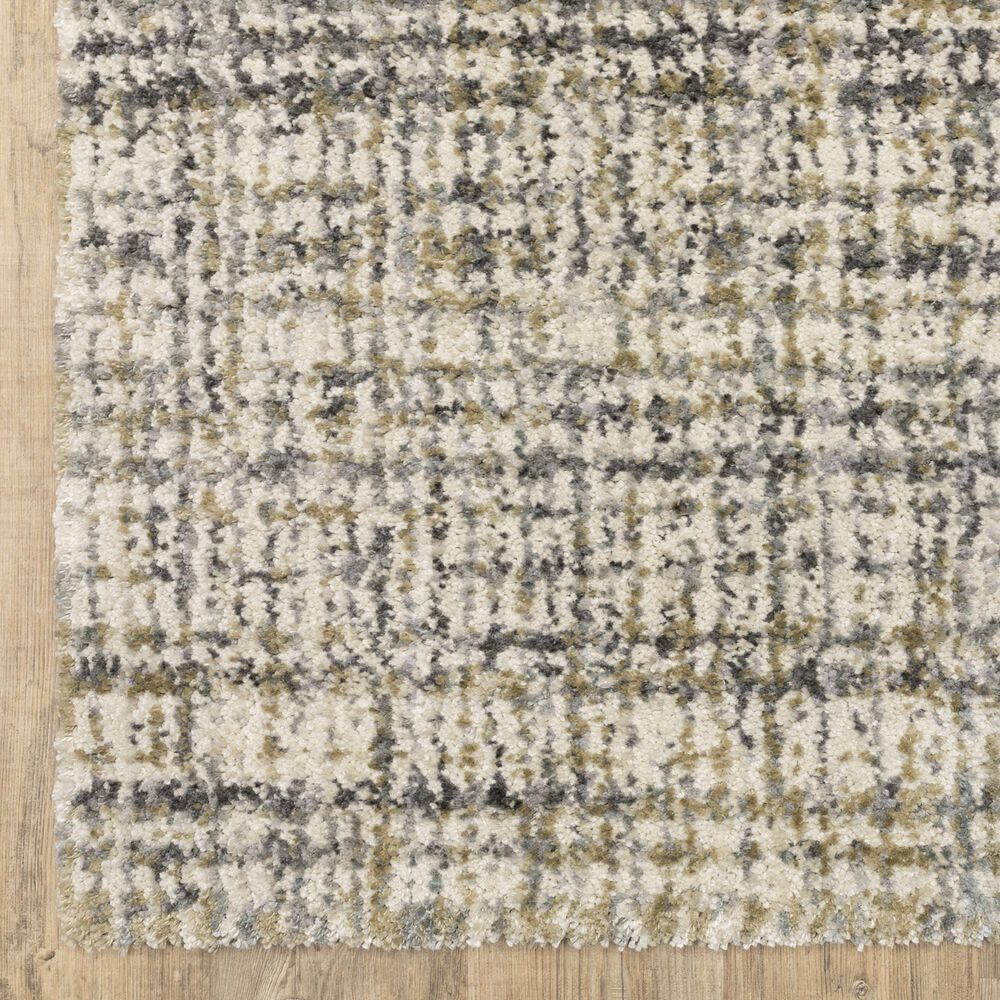 Oriental Weavers Aspen 2877B Ivory and Gold 6'7" x 9'6" Area Rug, , large