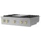 Monogram 36" Professional Gas Rangetop with 4 Burners and Griddle in Stainless Steel, , large