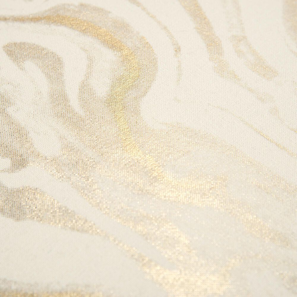 Rizzy Home Abstract 20&quot; Down Filled Pillow in Ivory/Gold, , large