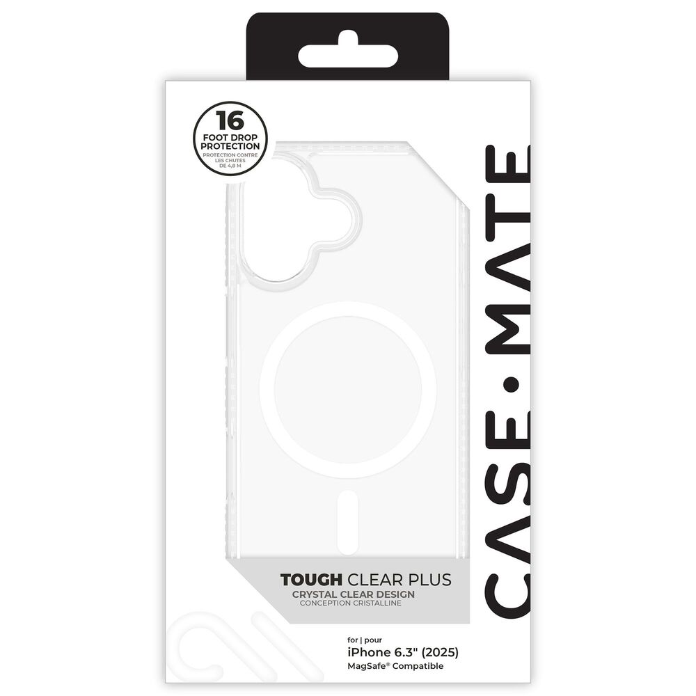 Case-Mate Tough MagSafe Case for iPhone 17 in Clear, , large