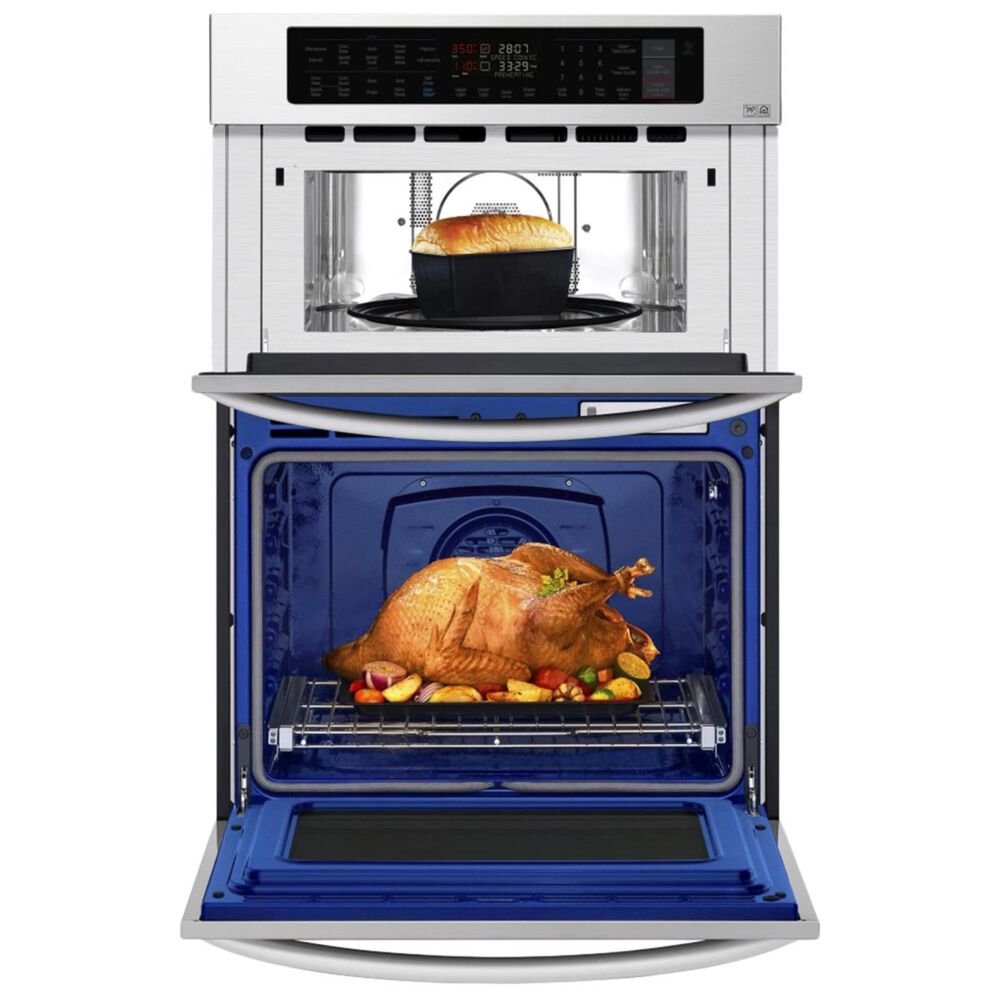 LG 30&quot; Combination Wall Oven in Stainless Steel, , large