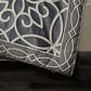 J. Queen New York Deco 4-Piece Queen Comforter Set in Charcoal, , large
