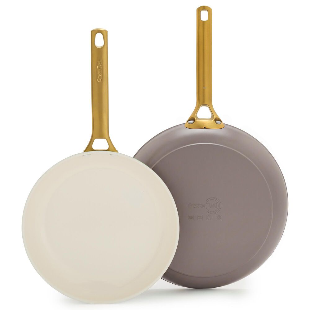 Green Pan Reserve Pro 2-Piece Frypan Set in Latte, , large