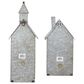 Maple and Jade Farmhouse Church Candle Holder in Gray (Set of 2), , large