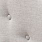 Baxton Studio Hilda Twin Upholstered Headboard in Greyish Beige, , large