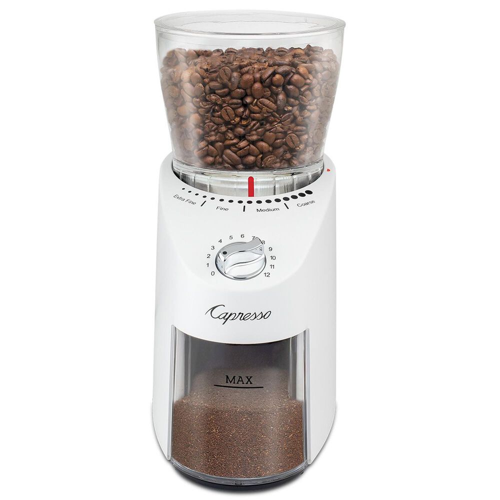 Jura Capresso Infinity Plus Conical Burr Grinder in White, , large