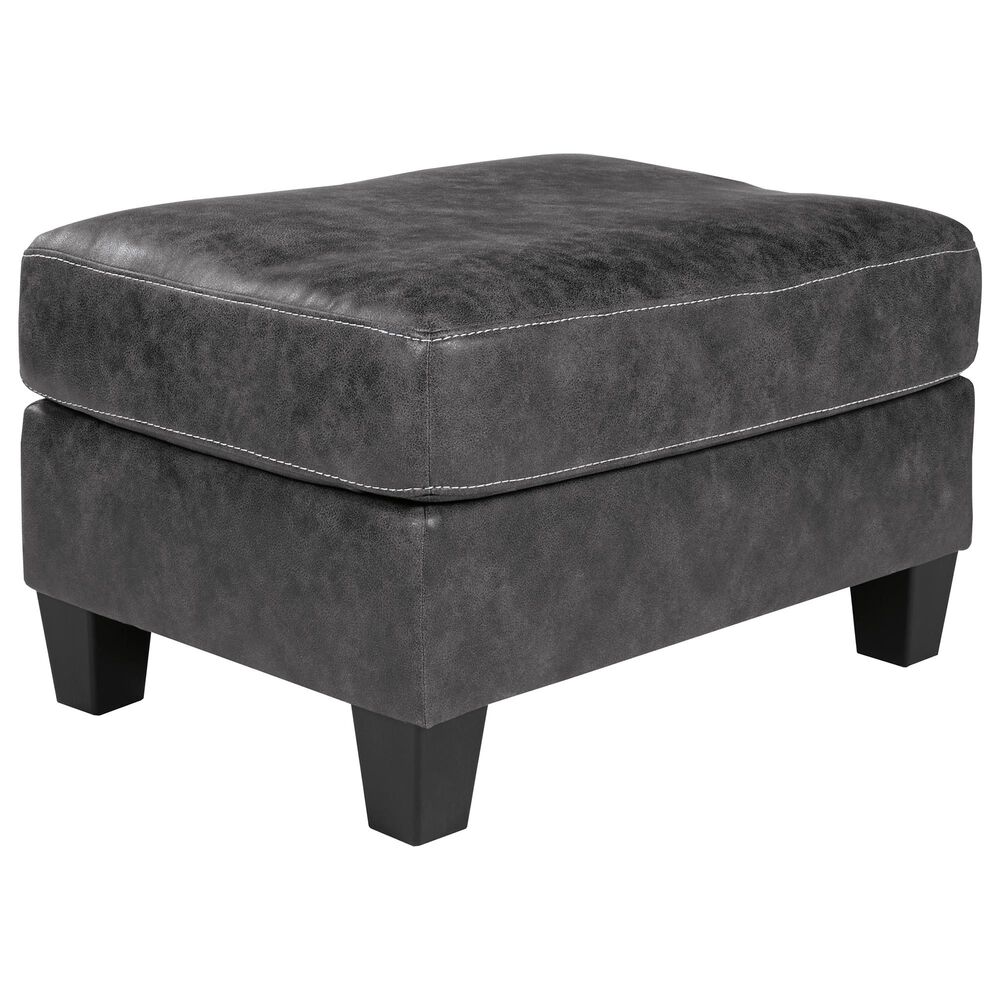 Signature Design by Ashley Venaldi Ottoman in Gunmetal, , large