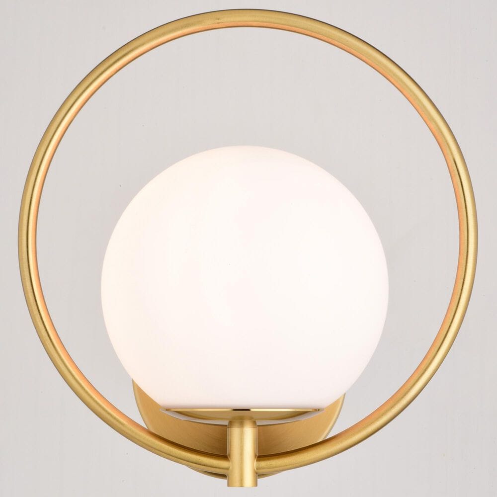Vaxcel Bucktown 1-Light Wall Sconce in Natural Brass, , large