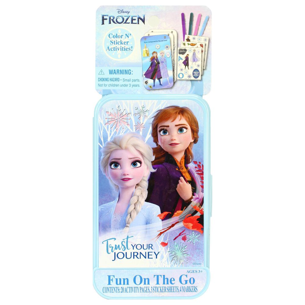Hasbro Gaming Frozen Fun On The Go, , large