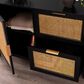 Southern Enterprises Chekshire Anywhere Storage Cabinets in Black and Natural, , large